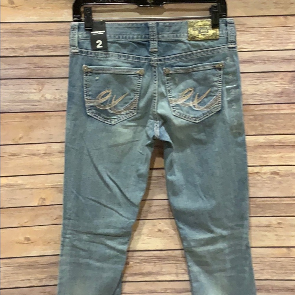 💗🌟HP🌟NWT EXPRESS BARELY BOOT JEAN - Picture 3 of 8